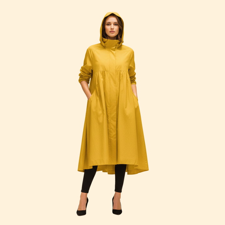 Gathered Hood Jacket