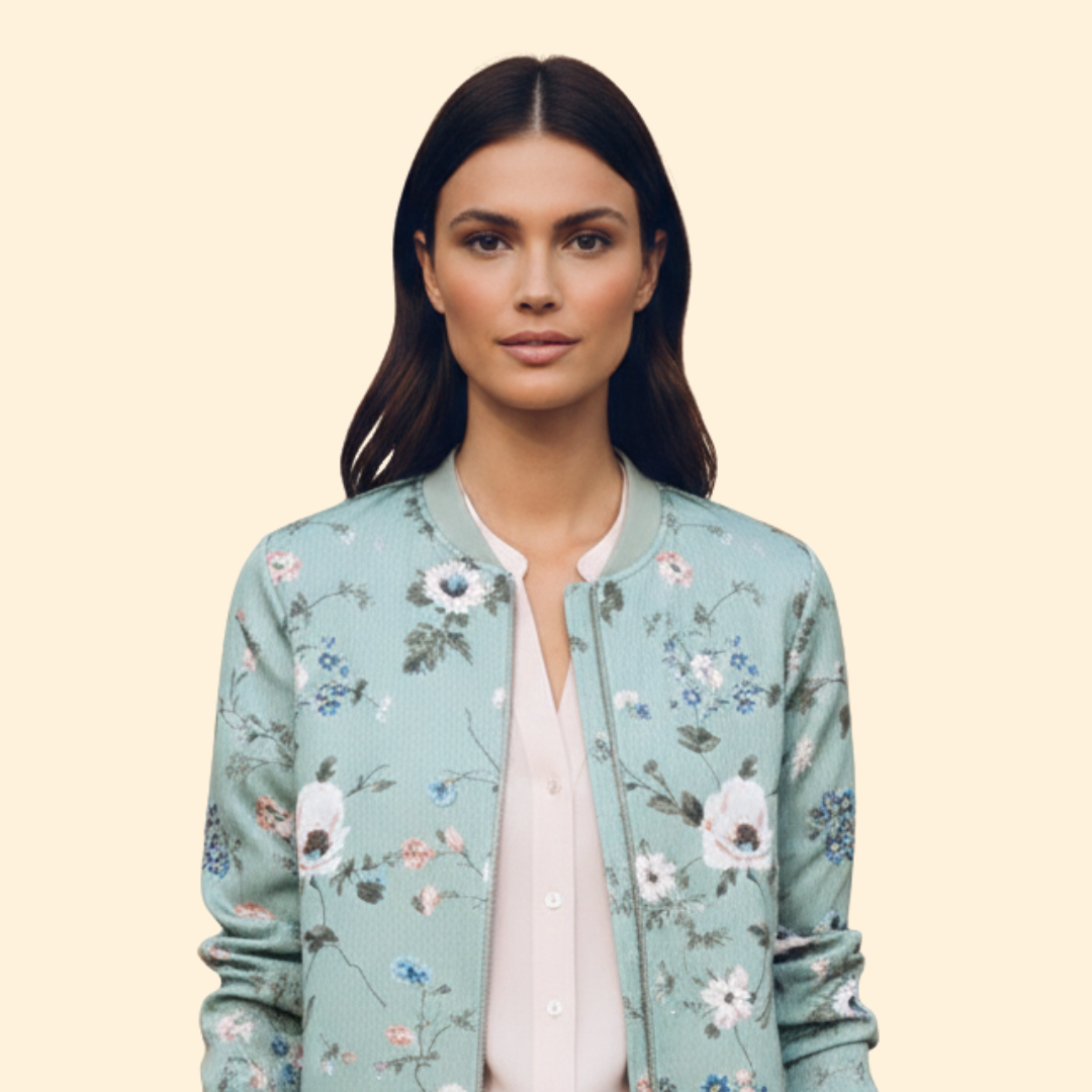 Women’s Floral Bomber Jacket