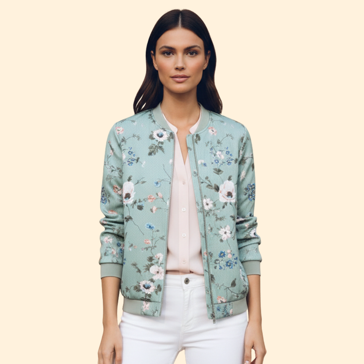 Women’s Floral Bomber Jacket