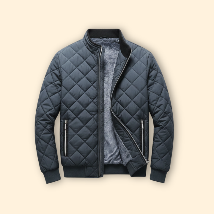 Men’s Quilted Bomber Jacket