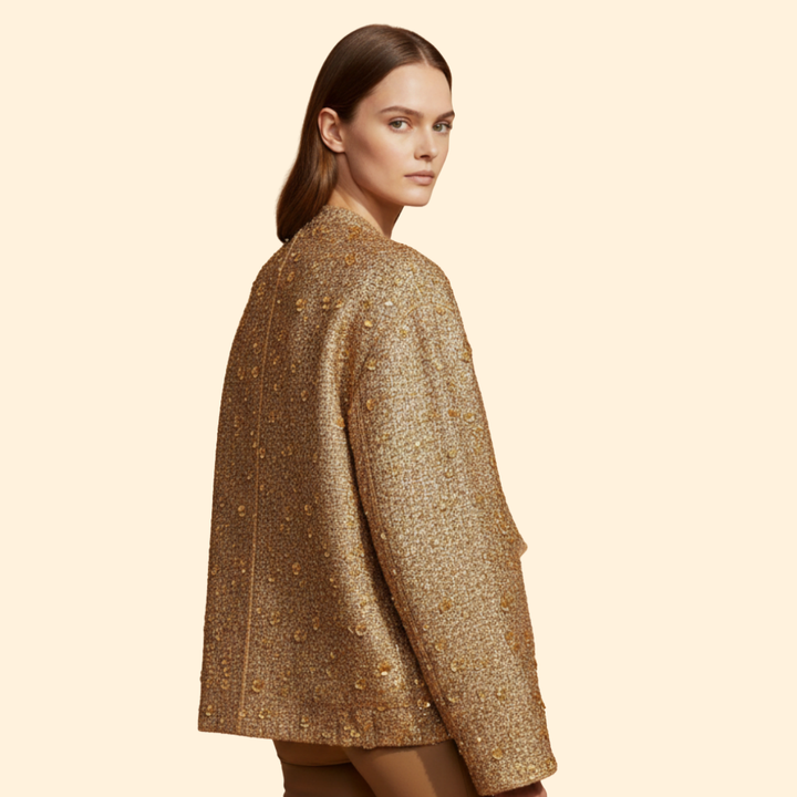 Women’s Textured Bomber Jacket