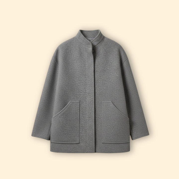 Women’s Oversized Wool Bomber Jacket