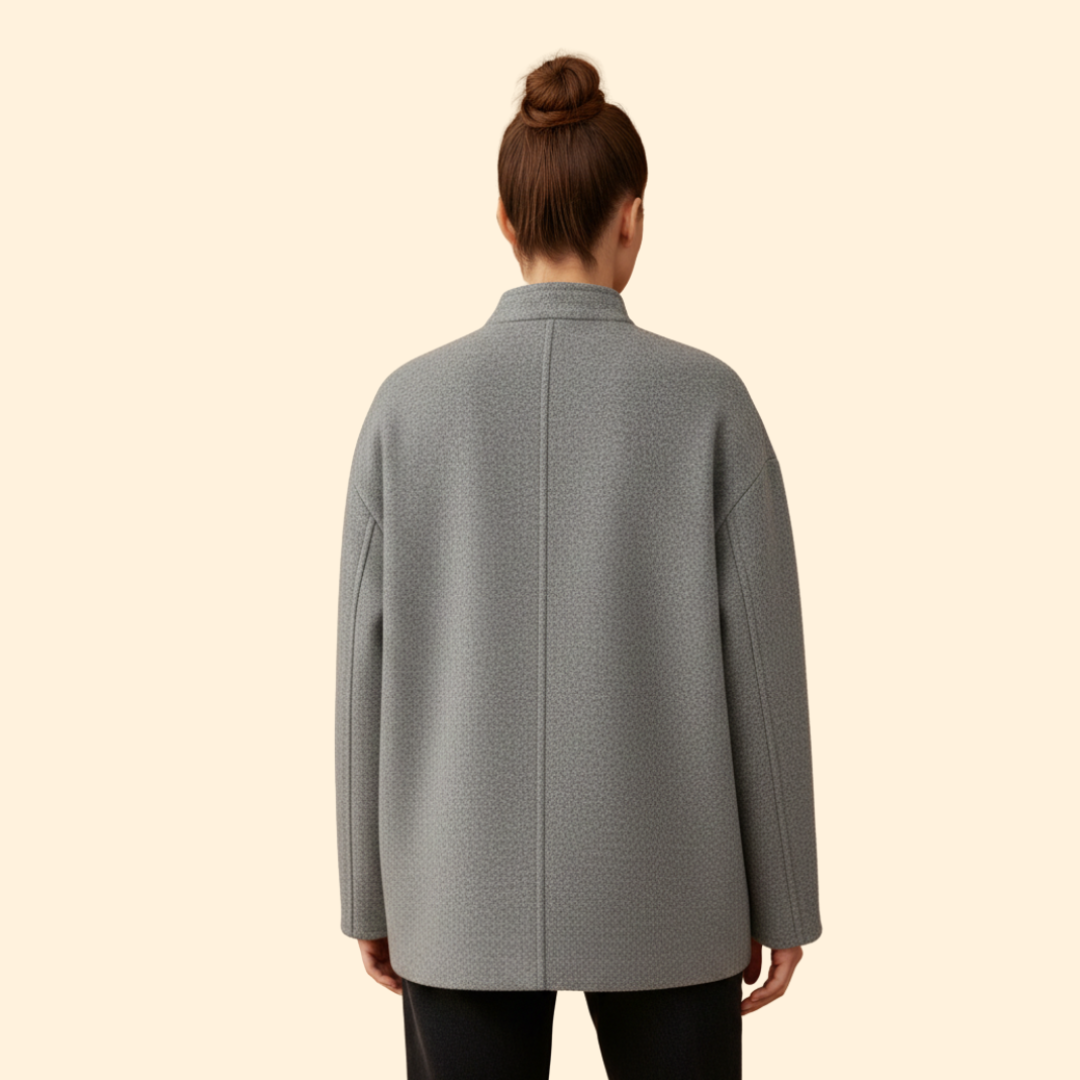 Women’s Oversized Wool Bomber Jacket