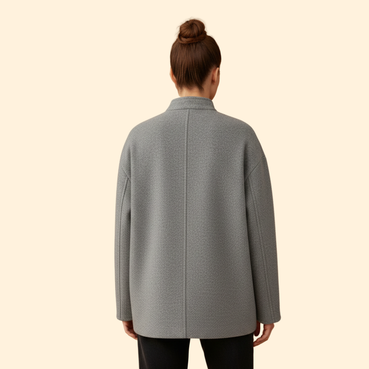Women’s Oversized Wool Bomber Jacket