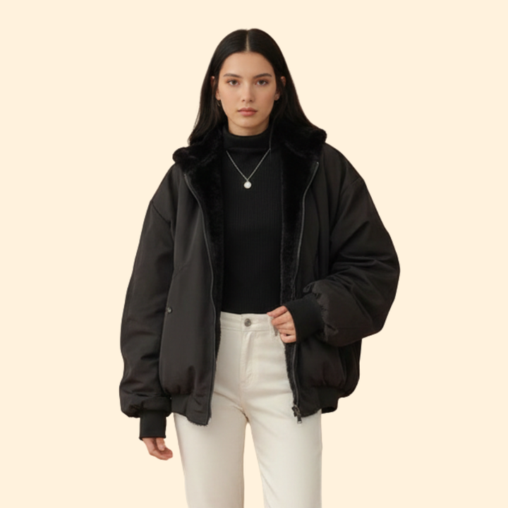 Women’s Teddy Bomber Jacket