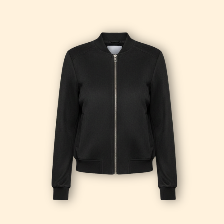 Women’s Casual Zip Up Bomber Jacket