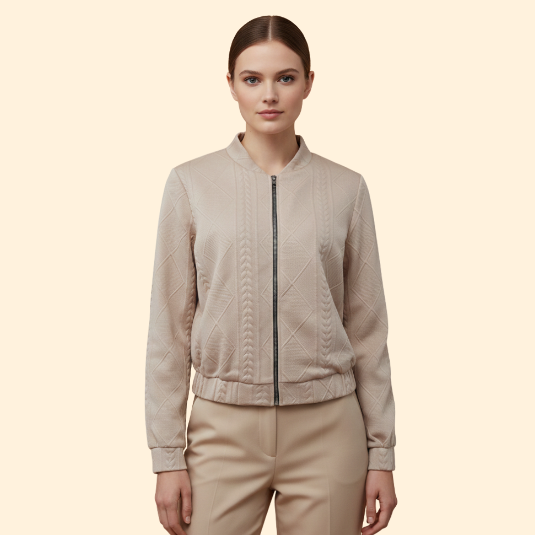 Women’s Plain Bomber Jacket