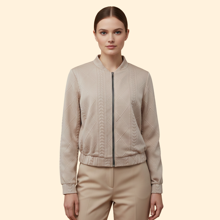 Women’s Plain Bomber Jacket