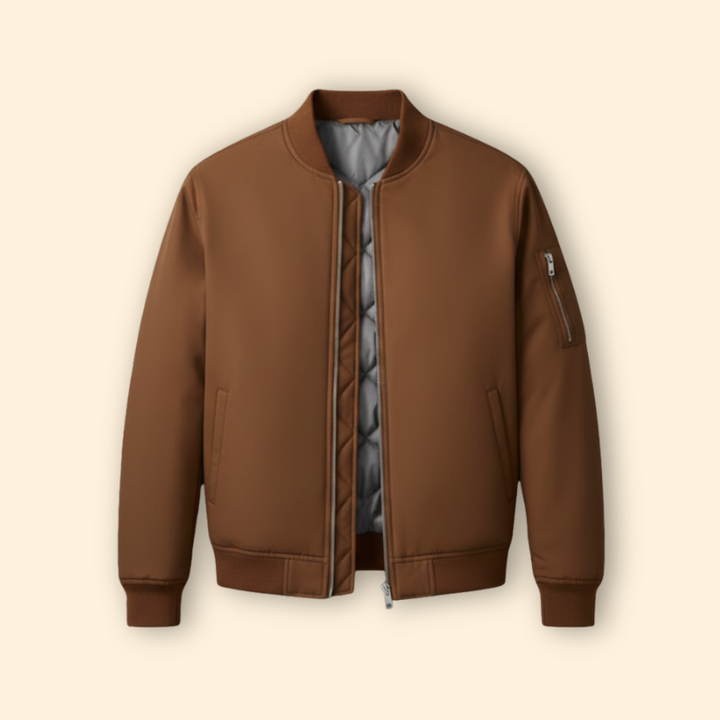 Men’s Modern Bomber Jacket
