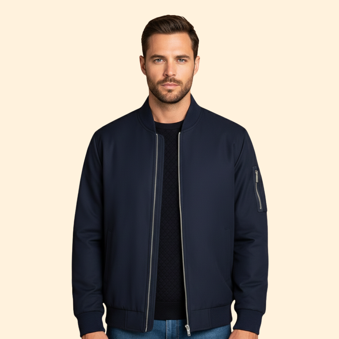 Men’s Modern Bomber Jacket