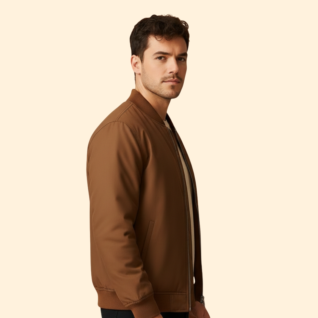 Men’s Modern Bomber Jacket
