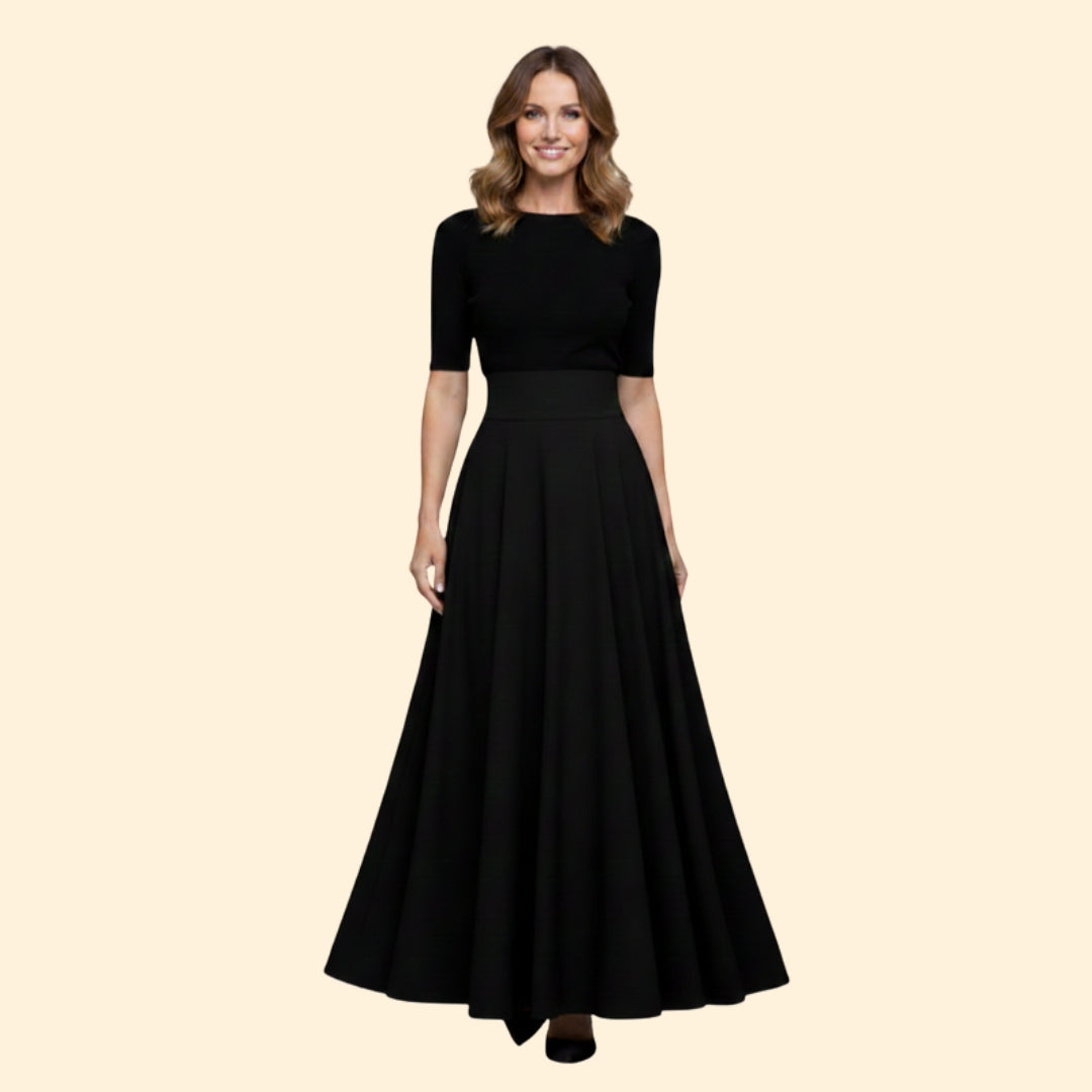 Women's Elegant Bow-Tied Skirt