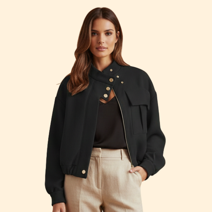 Women’s Stylish Bomber Jacket
