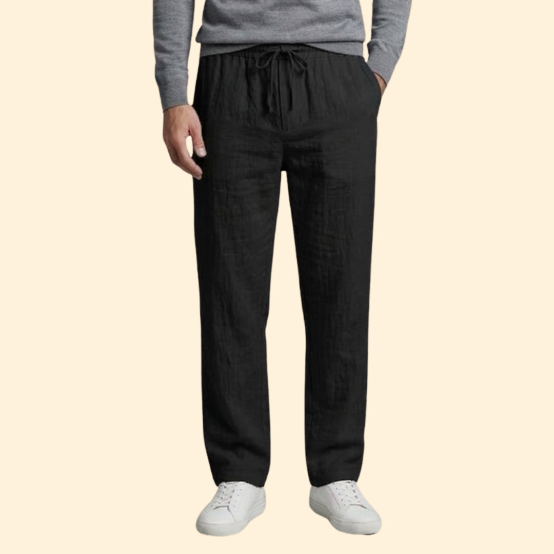 Men's Beach Pants with Elastic Waist