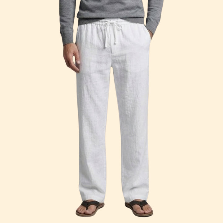 Men's Beach Pants with Elastic Waist