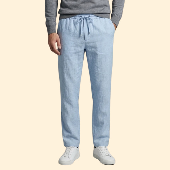 Men's Beach Pants with Elastic Waist
