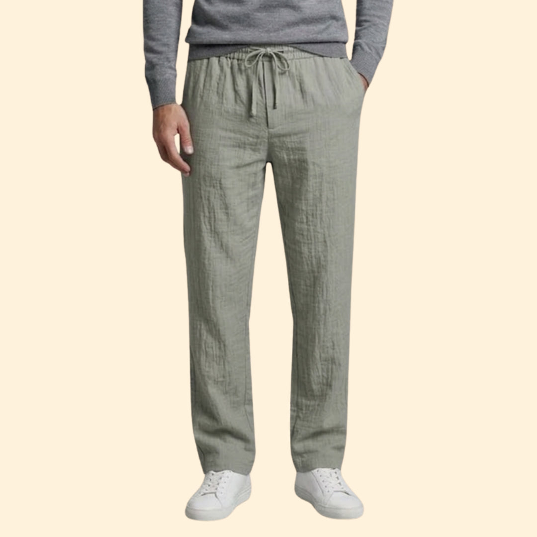 Men's Beach Pants with Elastic Waist