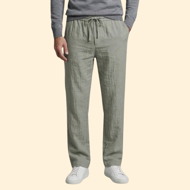 Men's Beach Pants with Elastic Waist