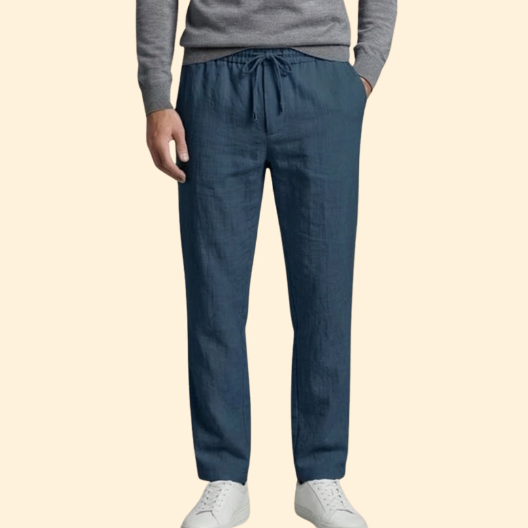 Men's Beach Pants with Elastic Waist