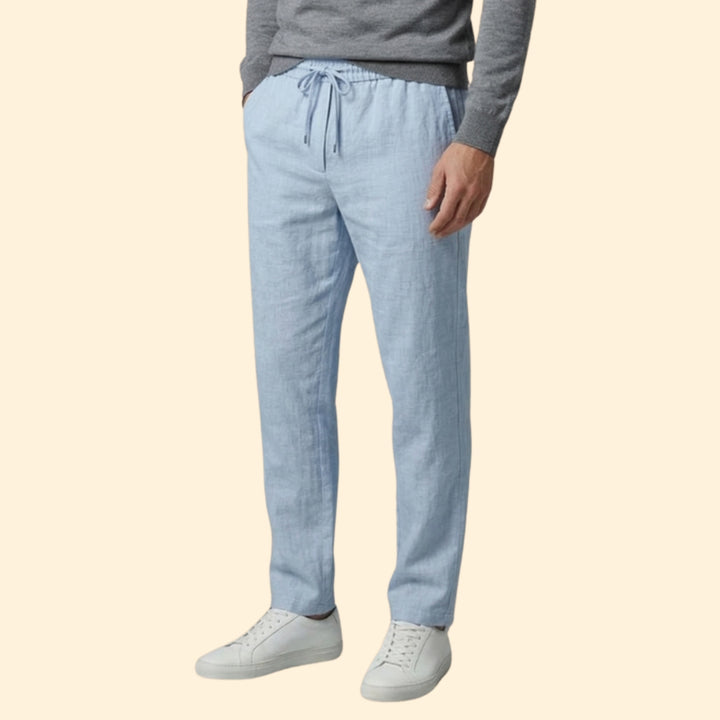 Men's Beach Pants with Elastic Waist