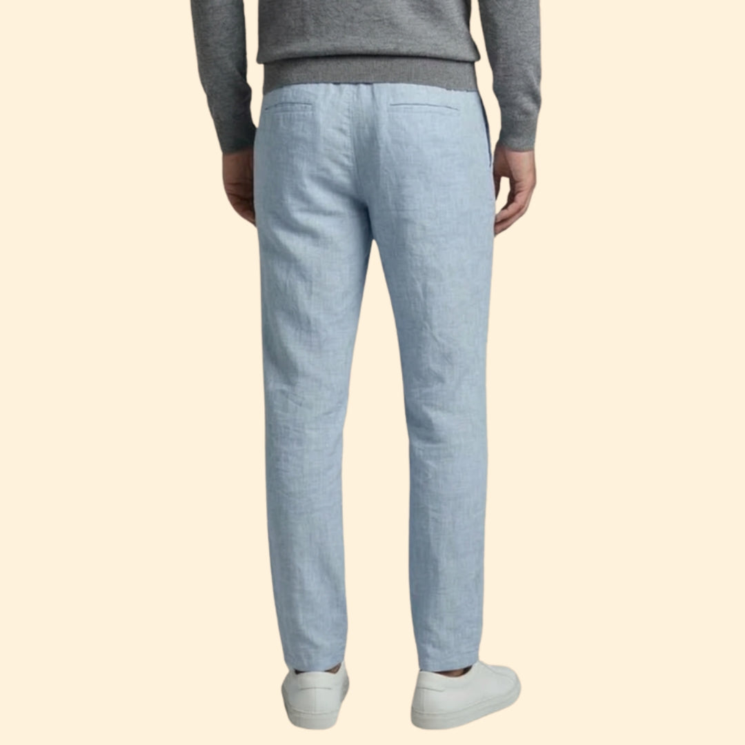 Men's Beach Pants with Elastic Waist