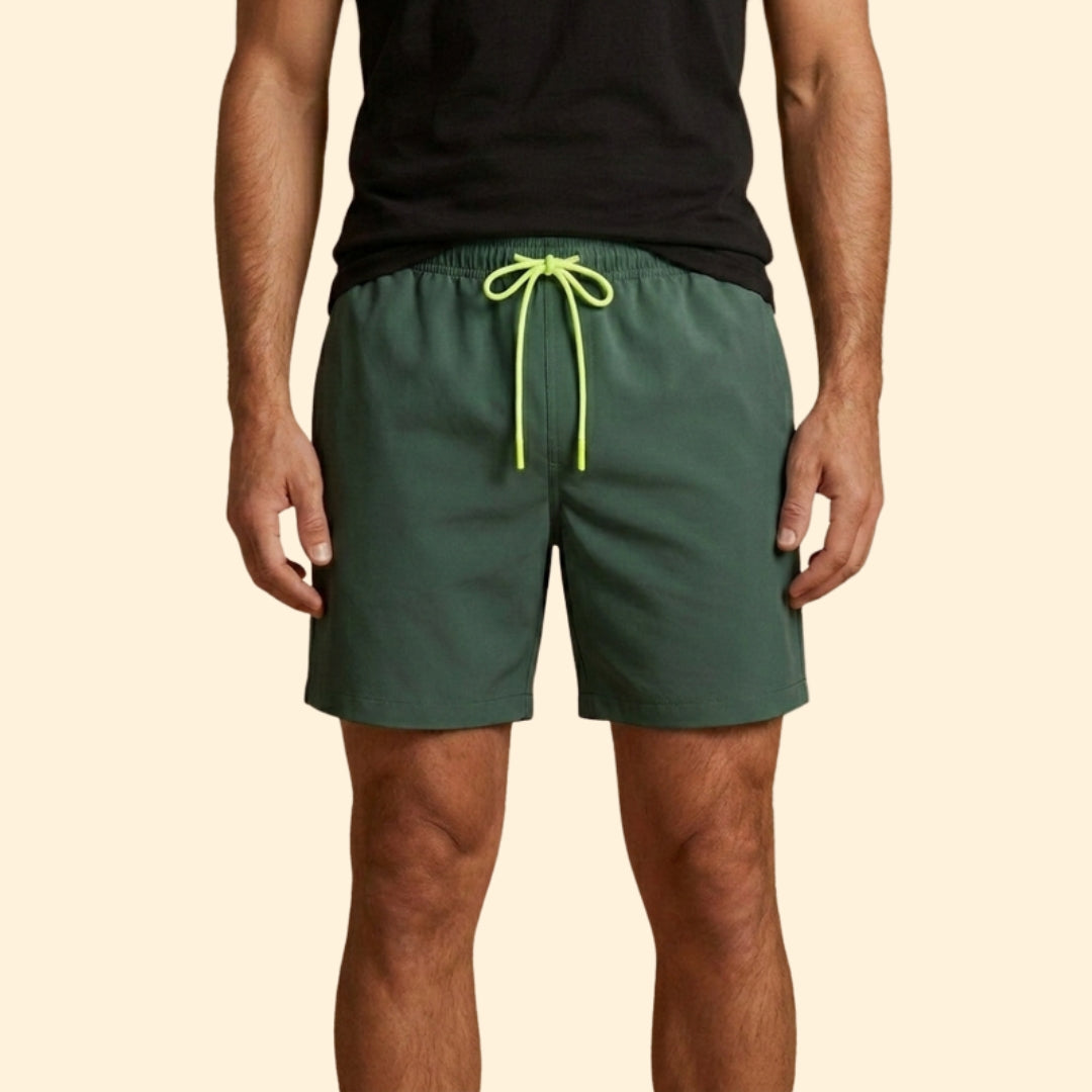 Men's Bold Drawstring Swim Shorts