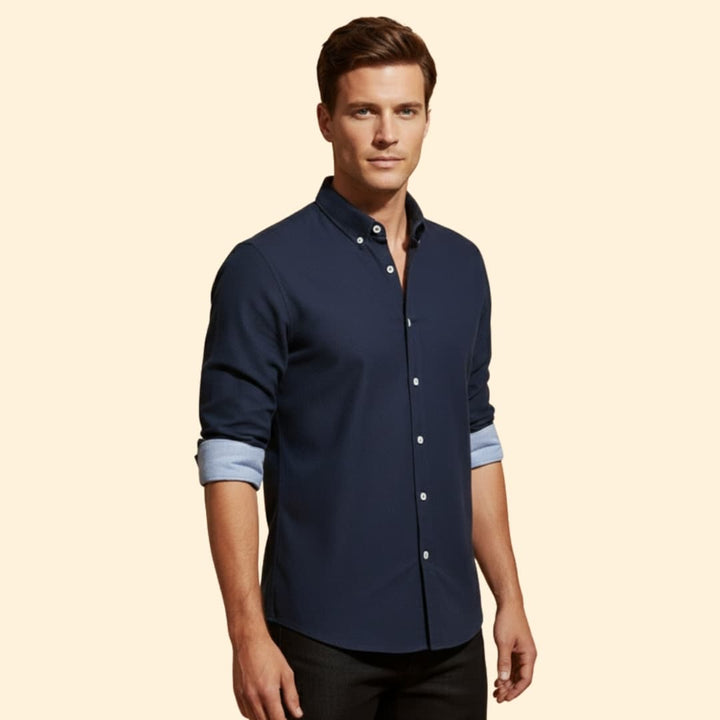 Men's Casual Button-Down Shirt