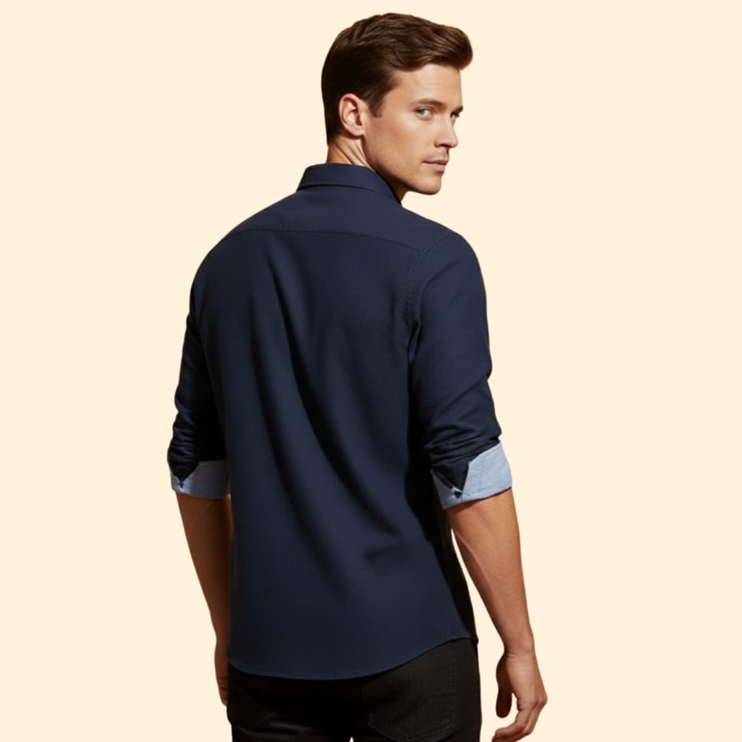 Men's Casual Button-Down Shirt