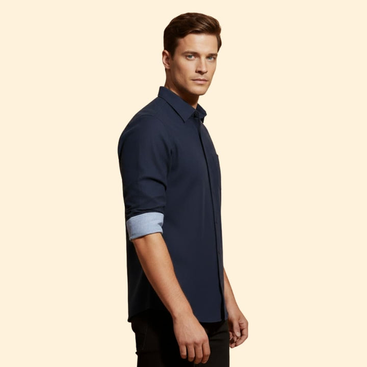 Men's Casual Button-Down Shirt