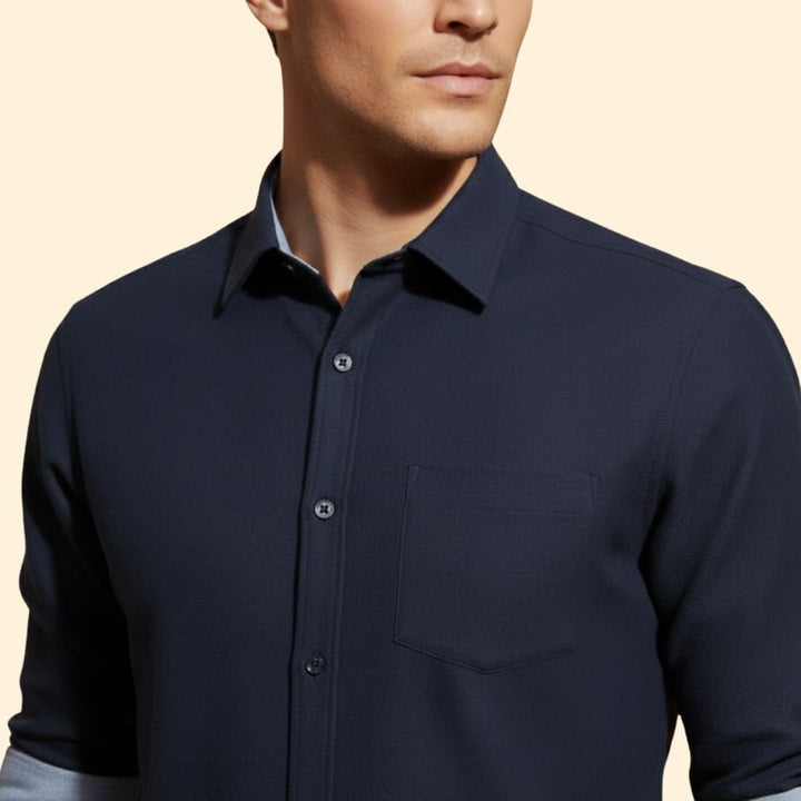 Men's Casual Button-Down Shirt