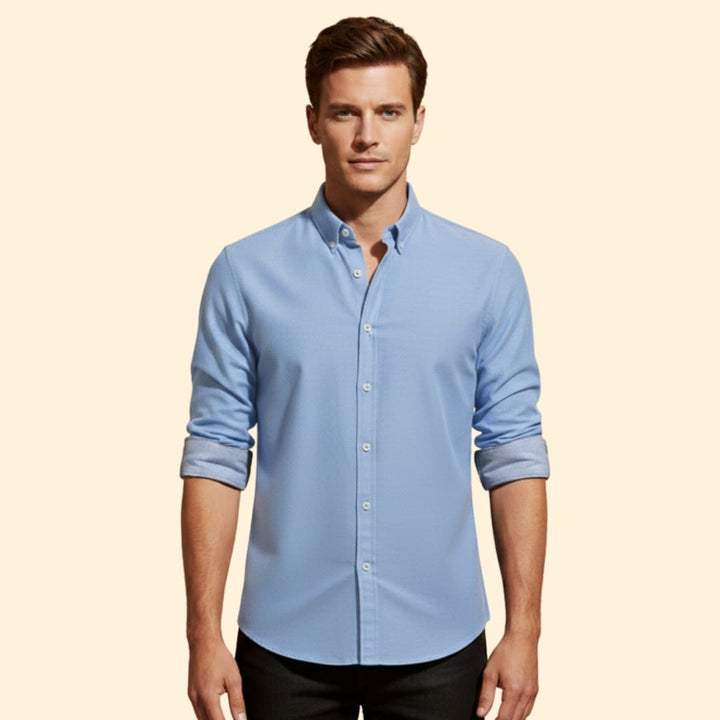 Men's Casual Button-Down Shirt