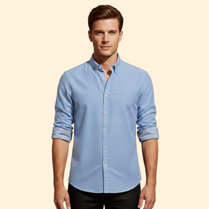 Men's Casual Button-Down Shirt