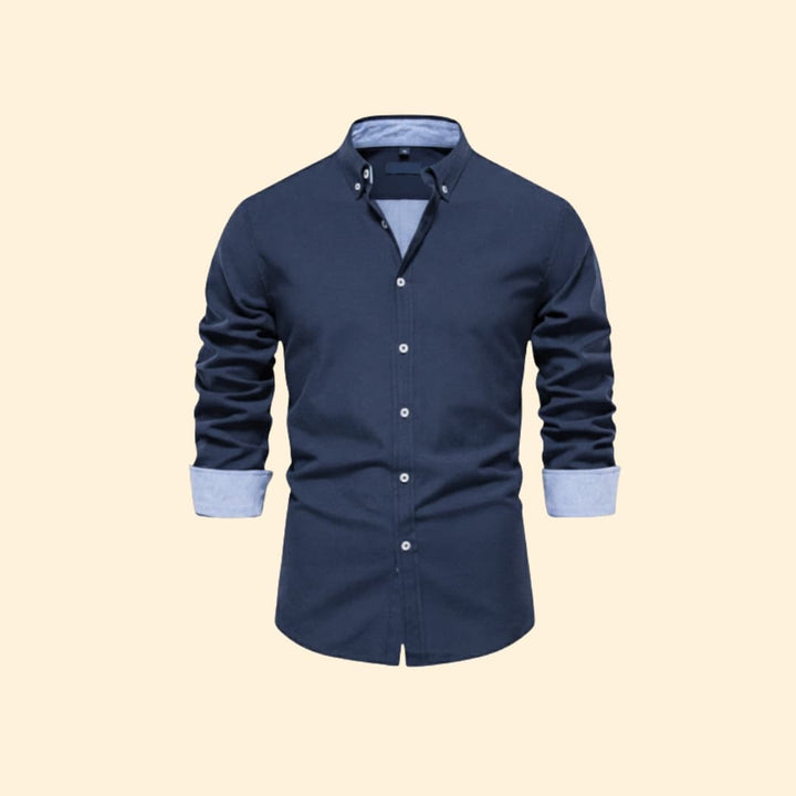 Men's Casual Button-Down Shirt