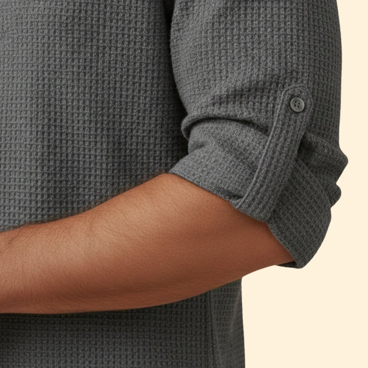 Men's Casual Button-Up Shirt