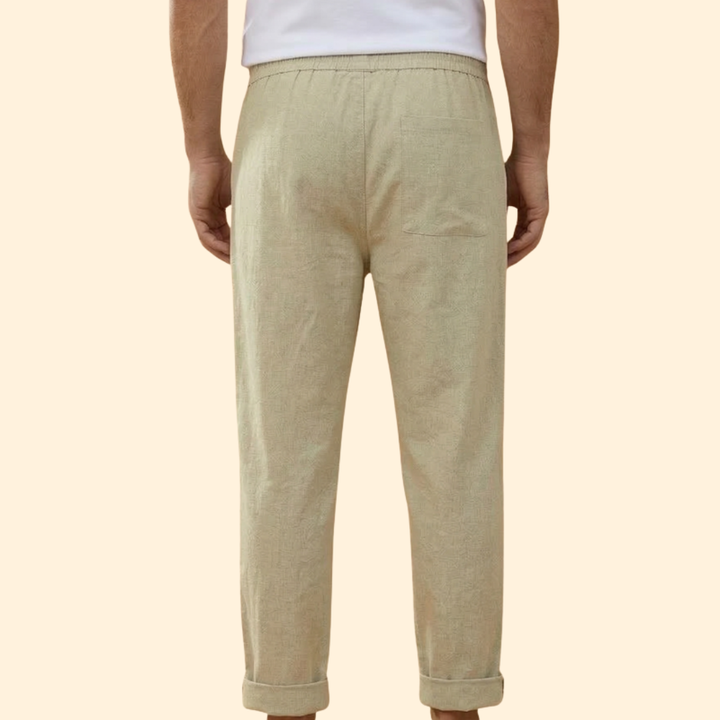 Men's Casual Button Trousers