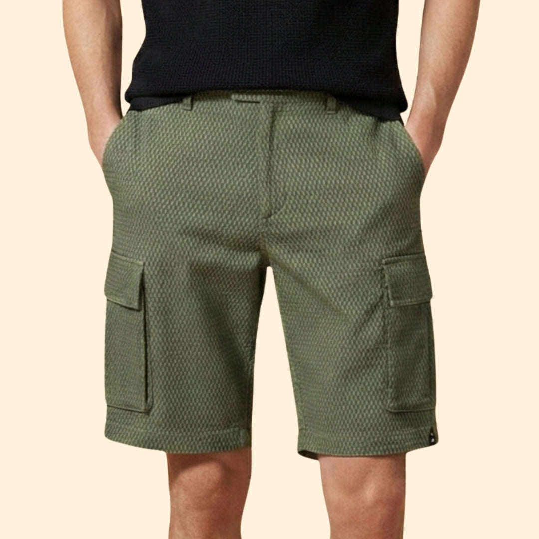 Men's Casual Checkered Shorts