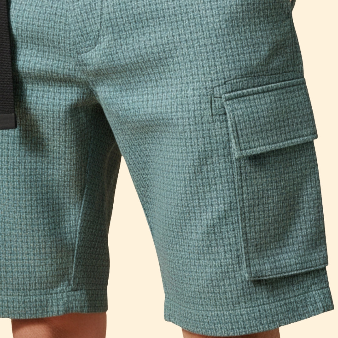 Men's Casual Checkered Shorts