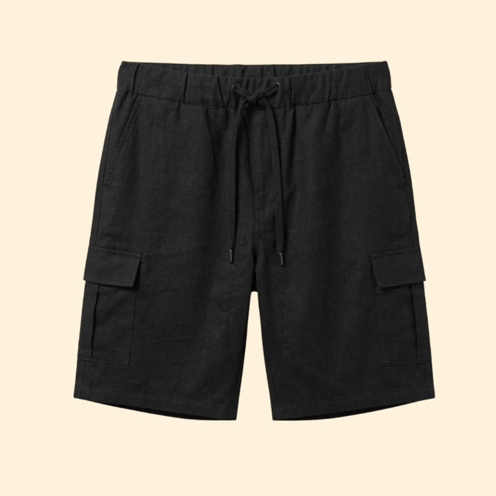 Men's Casual Drawstring Cargo Shorts