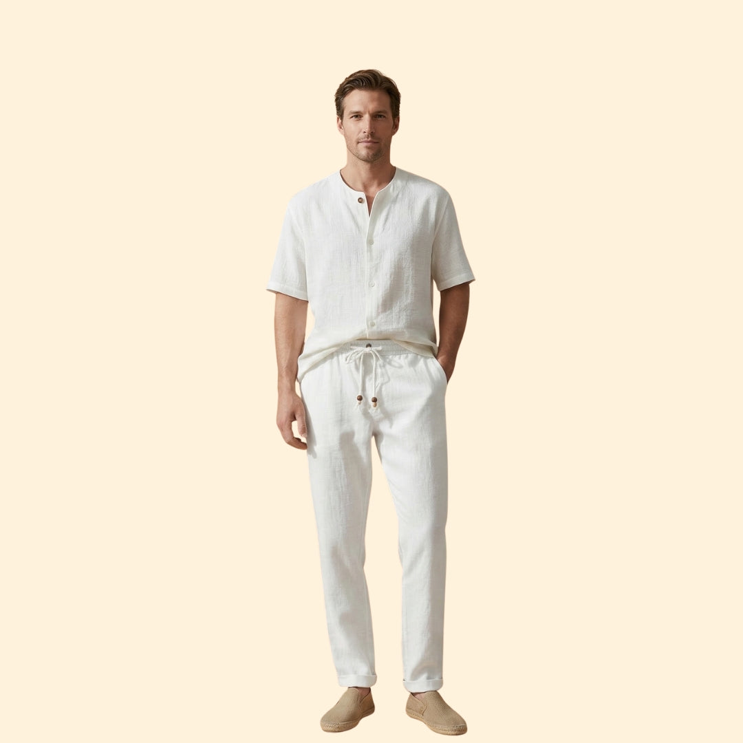 Men's Casual Drawstring Trousers