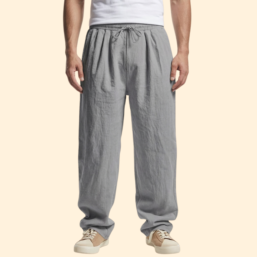 Men's Casual Drawstring Trousers