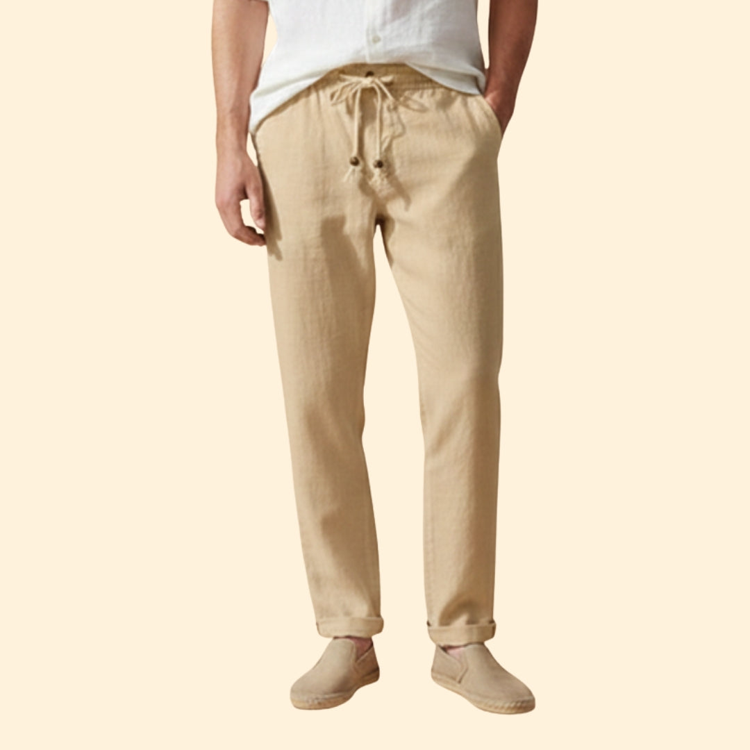 Men's Casual Drawstring Trousers