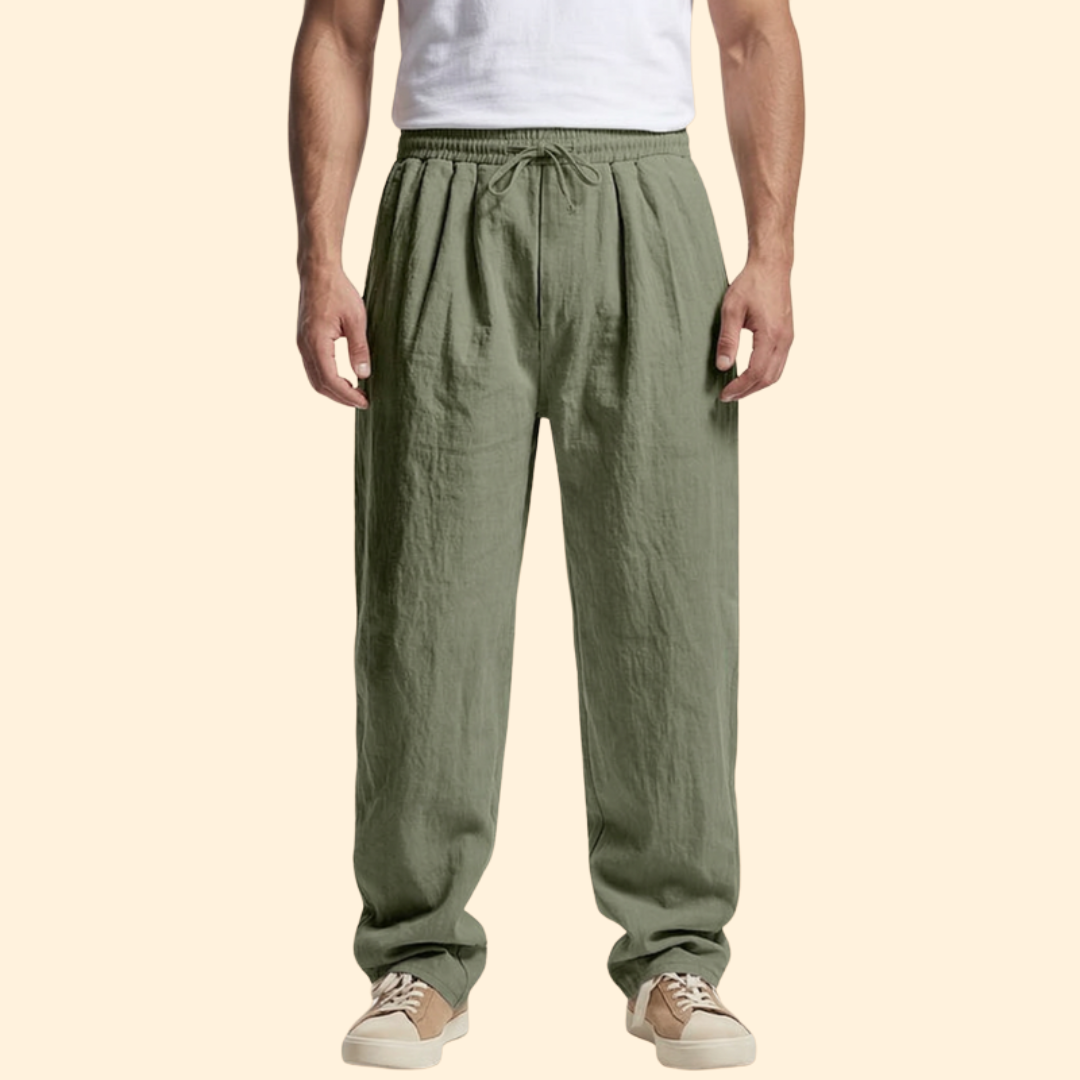 Men's Casual Drawstring Trousers