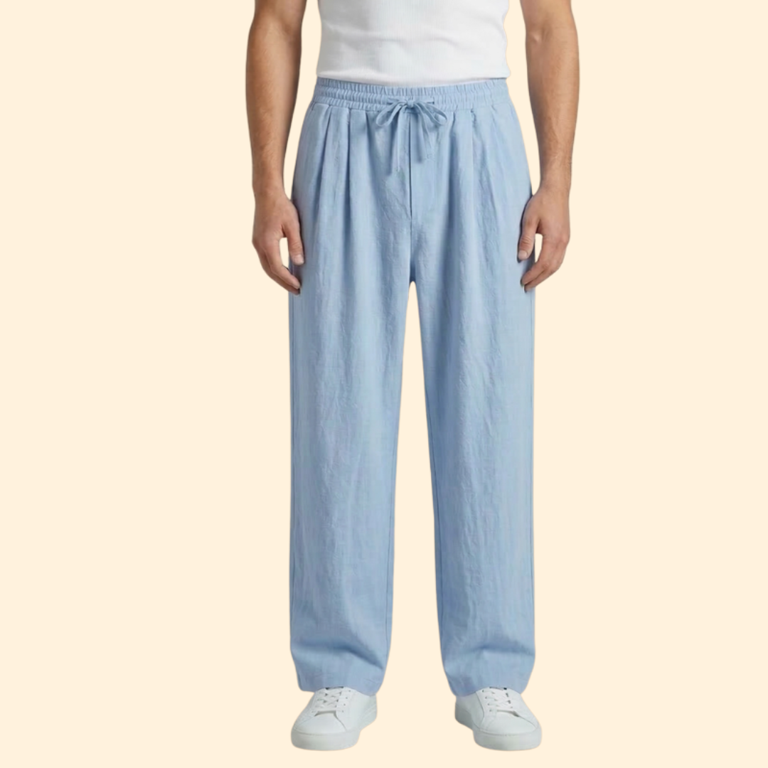 Men's Casual Drawstring Trousers