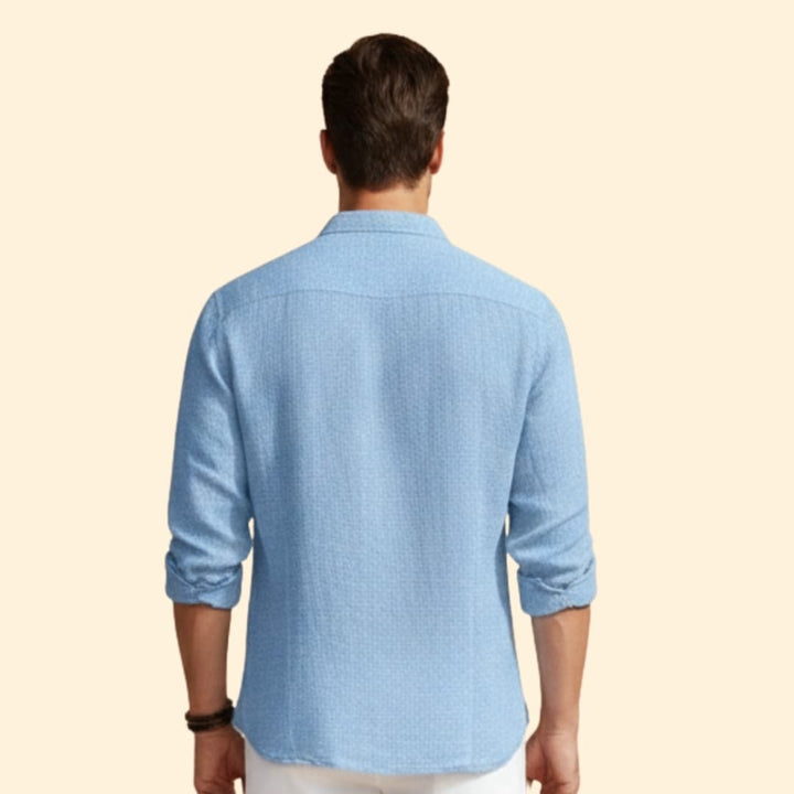 Men's Casual Henley Shirt