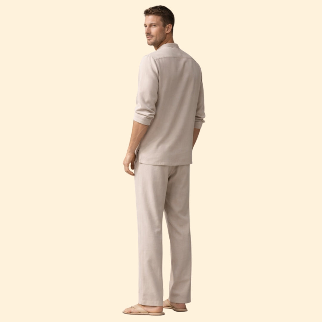 Men's Casual Lace-Up Set