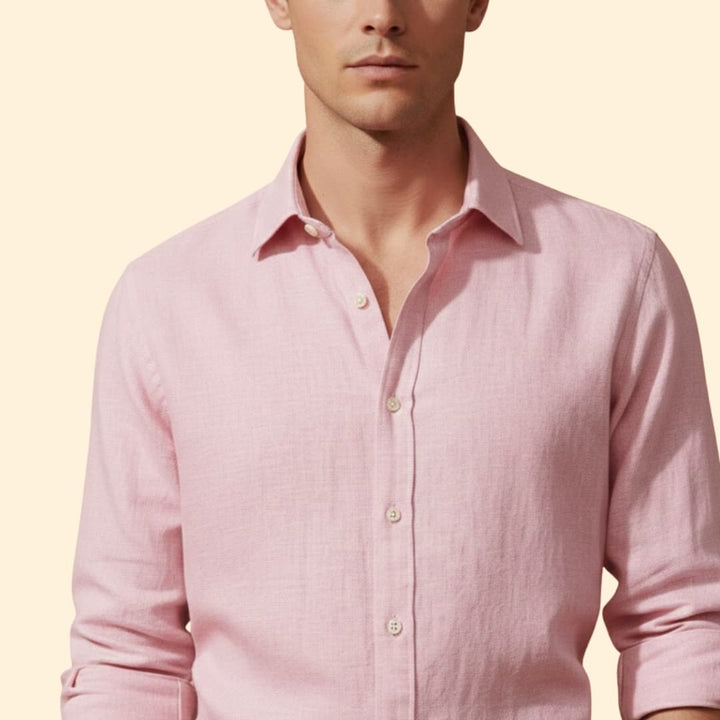 Men's Casual Linen Shirt