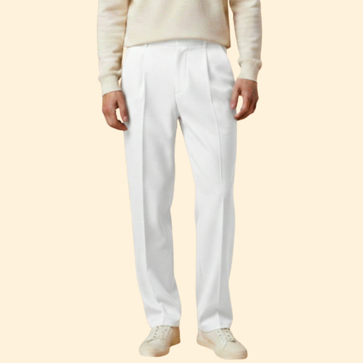 Men's Casual Pleated Pants