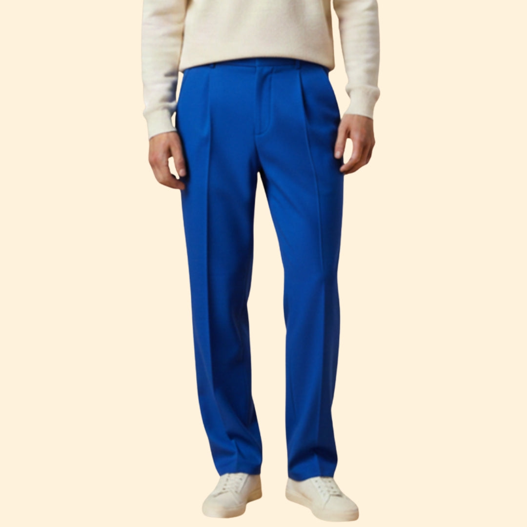 Men's Casual Pleated Pants