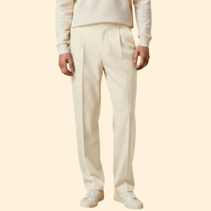 Men's Casual Pleated Pants