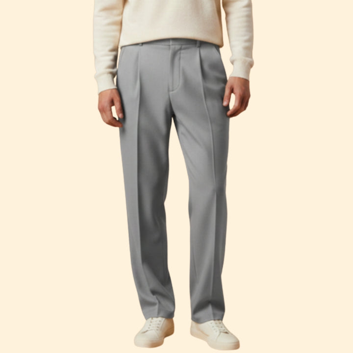 Men's Casual Pleated Pants